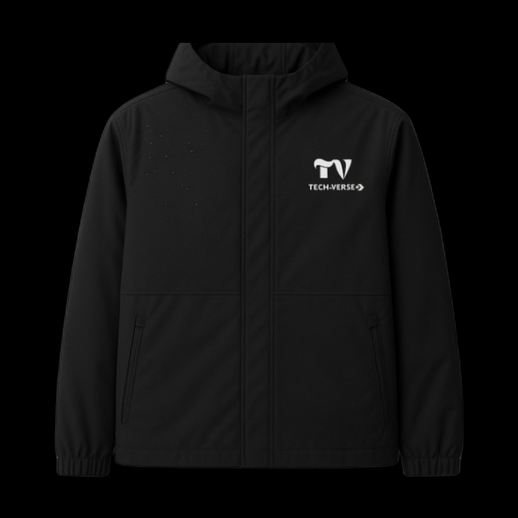 Veste a capuche 3D gratuit noire moderne