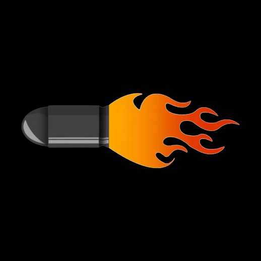 Balle en feu 3D gratuit stylisee - modele 3D gratuit