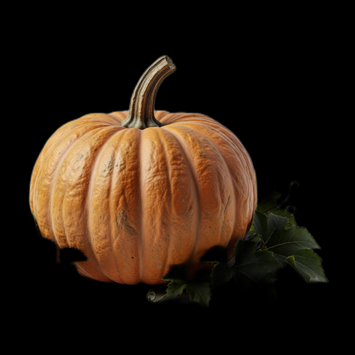 Citrouille realiste 3D gratuit texture detaillee