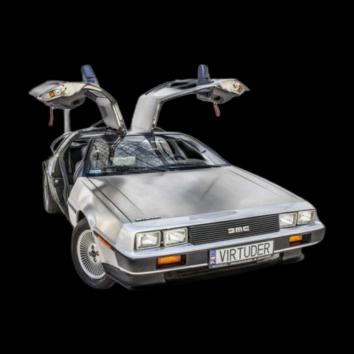 DeLorean DMC-12 avec portes papillon