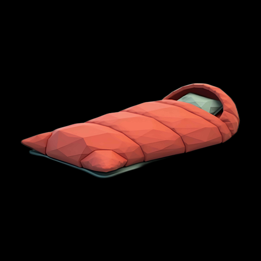 Sac de couchage 3D isolé