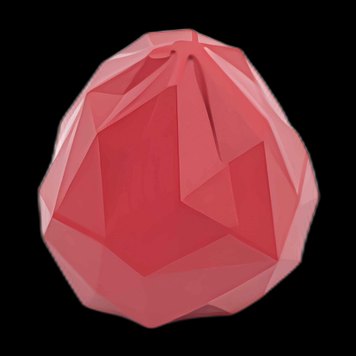 Asset 3D: Forme géométrique rose