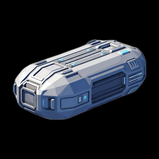 Capsule futuriste 3D gratuit conteneur sci-fi