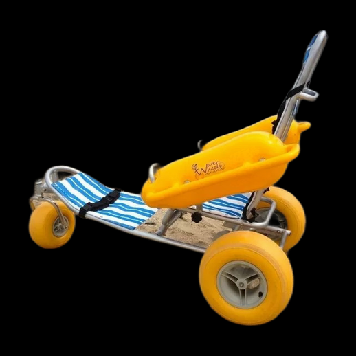 Chariot de plage enfant 3D gratuit
