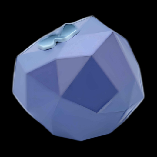 Myrtille 3D Low Poly