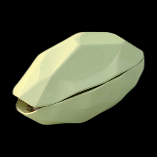Pistache stylisée en 3D