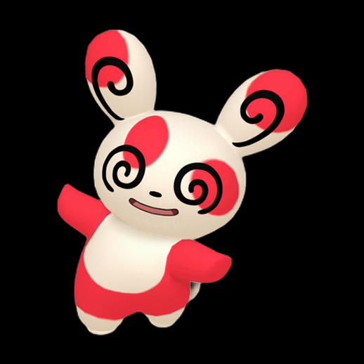 Lapin cartoon 3D gratuit rouge et blanc