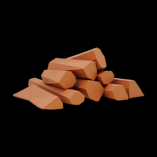 Bois géométrique en 3D