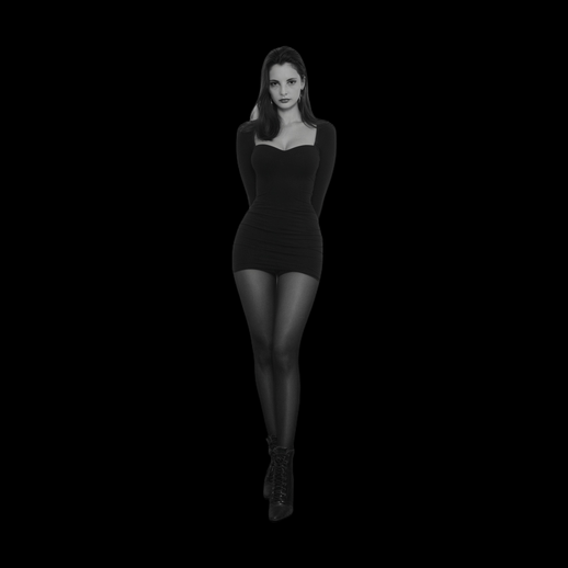 Modele 3D gratuit femme robe elegante