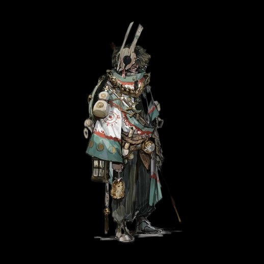 Personnage guerrier fantasy 3D gratuit stylise