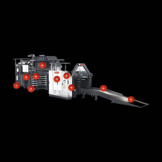 Machine industrielle de recyclage 3D gratuit - modele 3D gratuit