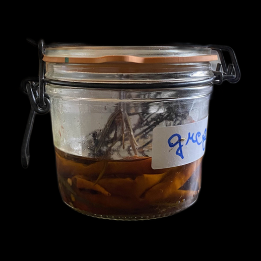 Bocal en verre 3D gratuit avec couvercle