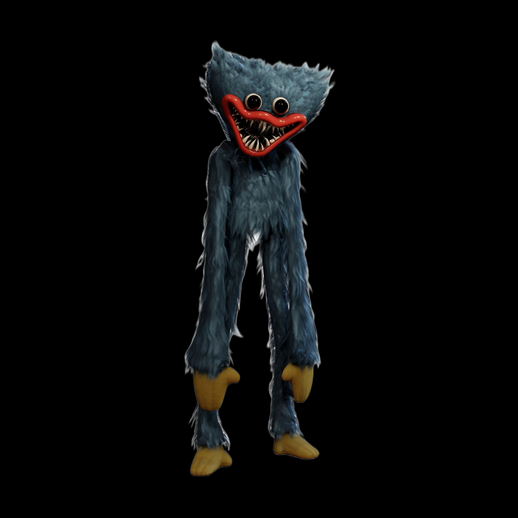 Monstre peluche terrifiant 3D gratuit stylise