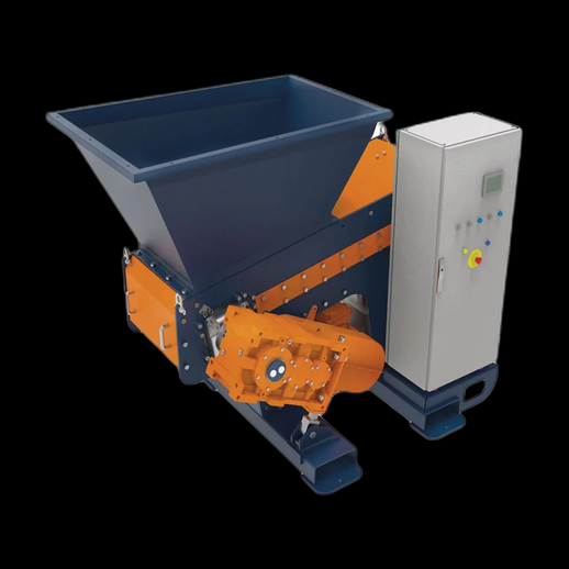 Broyeur industriel 3D gratuit avec trémie - modele 3D gratuit