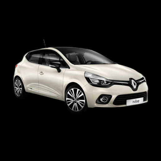 Voiture citadine 3D gratuit hatchback blanche realiste