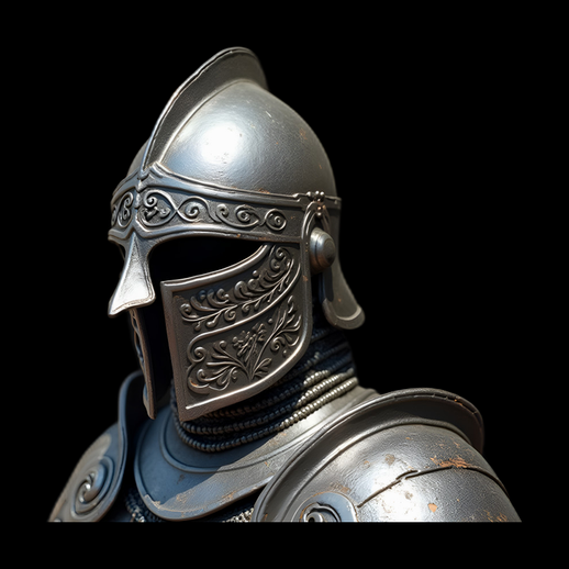 Casque de guerrier antique, modélisation 3D