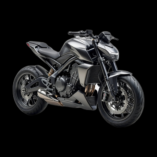 Modele 3D gratuit moto sportive moderne grise