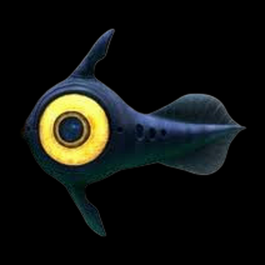 Poisson fantastique 3D gratuit œil jaune