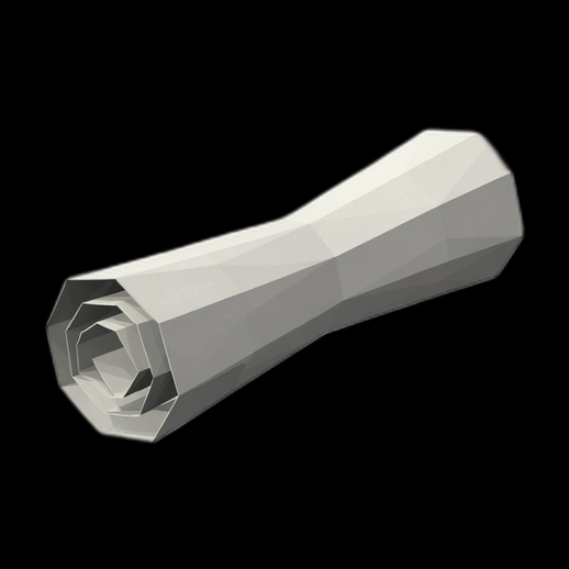 Os low poly 3D gratuit stylise
