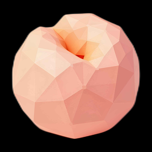 Pêche 3D low-poly - modele 3D gratuit