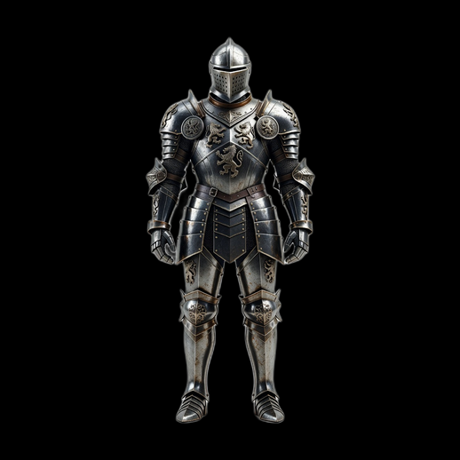 Armure chevalier medievale 3D gratuit realiste