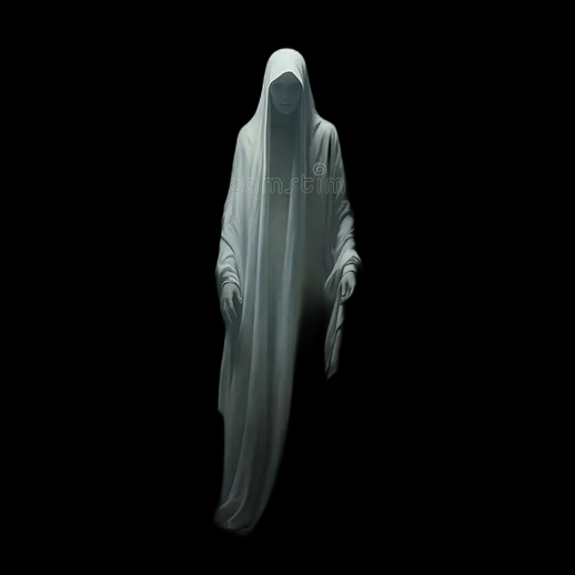 Fantome encapuchonne 3D gratuit style sombre