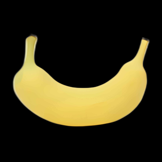Banane 3D réaliste
