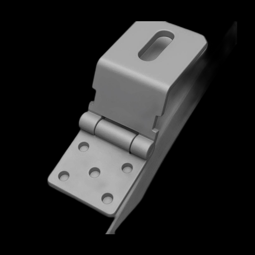 Charniere mecanique 3D gratuit avec support - modele 3D gratuit