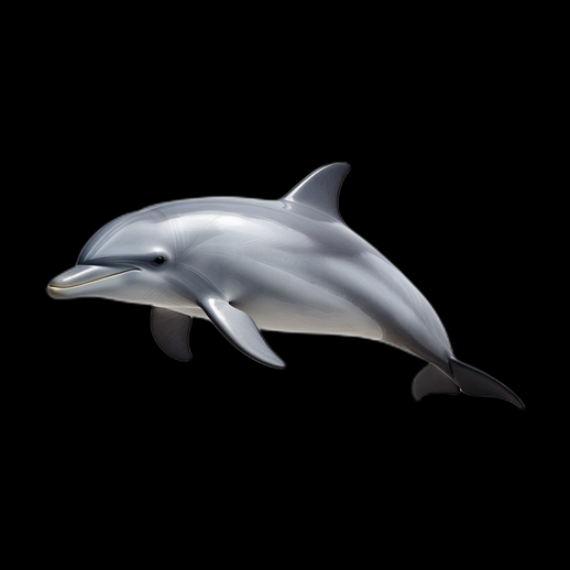 Dauphin 3D gratuit realiste modele marin