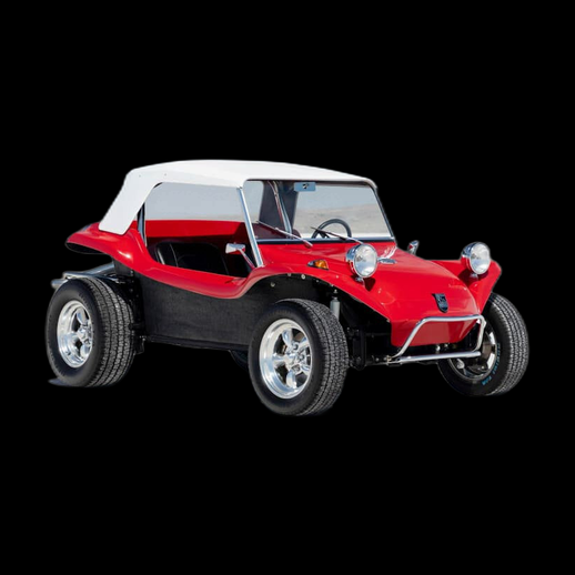Modele 3D gratuit buggy plage rouge
