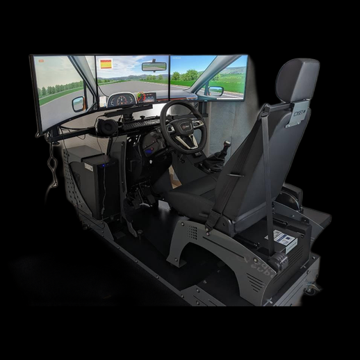 Simulateur de conduite 3D gratuit avec écrans multiples - modele 3D gratuit