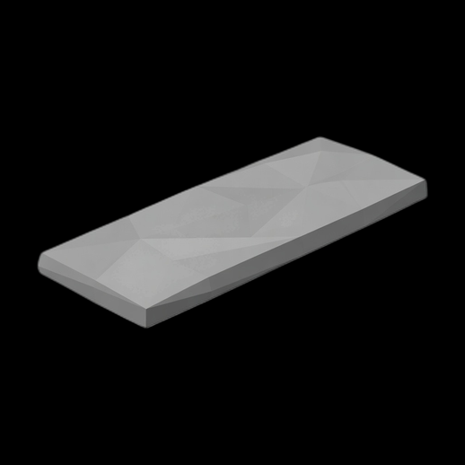 Dalle pierre low poly 3D gratuit