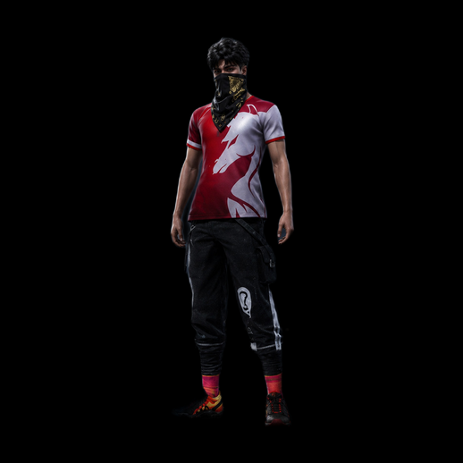 Personnage homme urbain 3D gratuit avec bandana