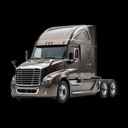 Camion americain 3D gratuit tracteur routier realiste