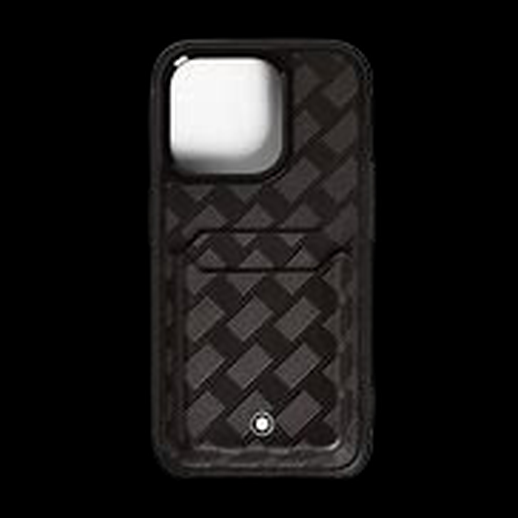 Coque smartphone 3D gratuit motif tresse noir
