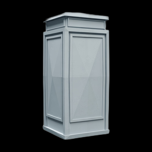 Socle decoratif 3D gratuit style classique - modele 3D gratuit