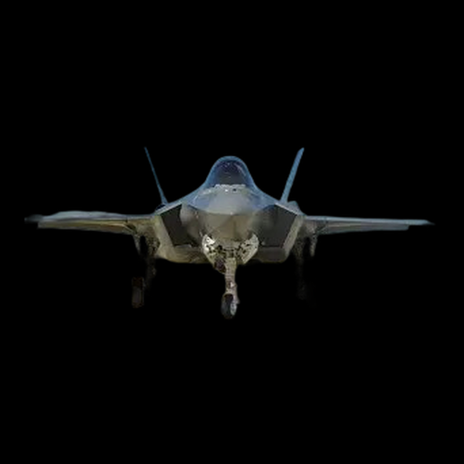 Avion de chasse furtif 3D gratuit moderne
