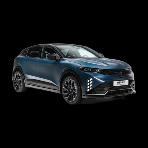 Modèle 3D gratuit Renault Mégane E-Tech bleue - modele 3D gratuit