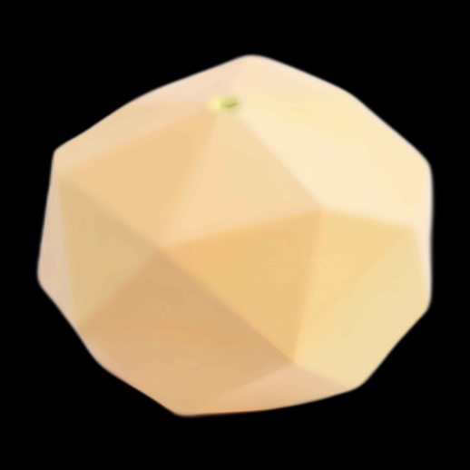 Navet Stylisé 3D
