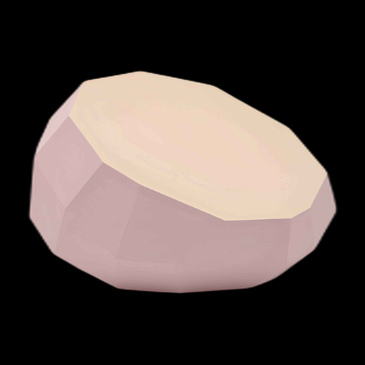 Navet 3D Modèle Low Poly