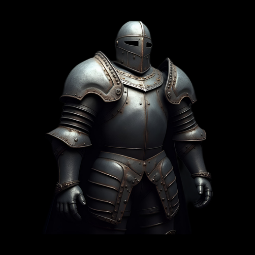 Armure de chevalier 3D complète