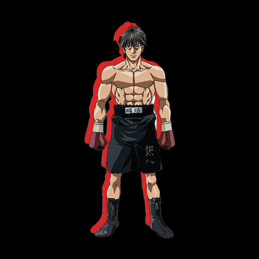 Boxeur anime 3D gratuit personnage combattant