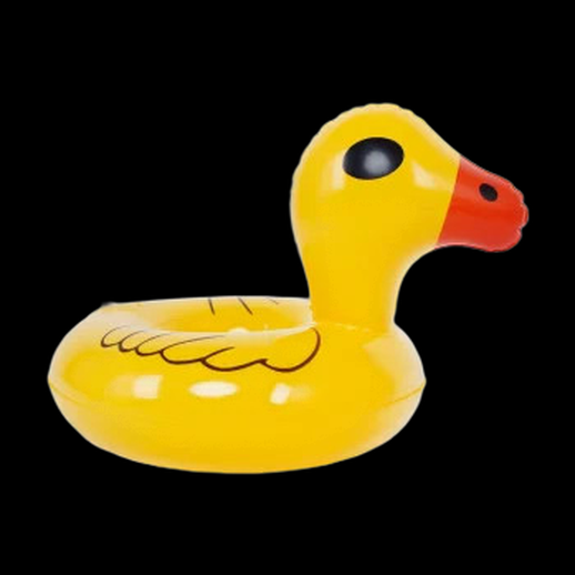 Bouee canard 3D gratuit gonflable jaune