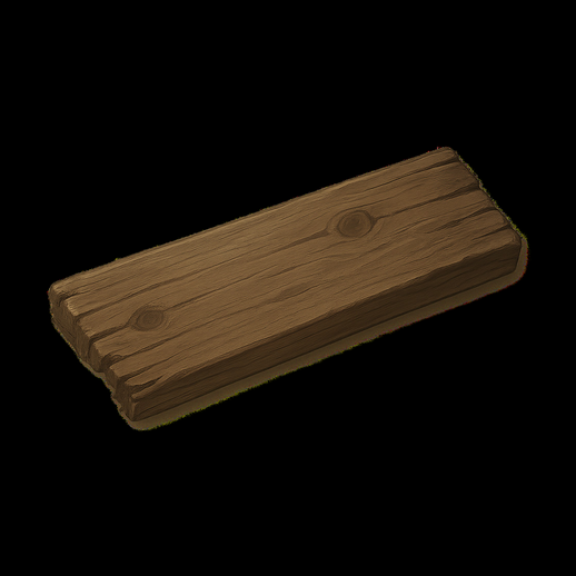 Planche bois rustique 3D gratuit realiste - modele 3D gratuit