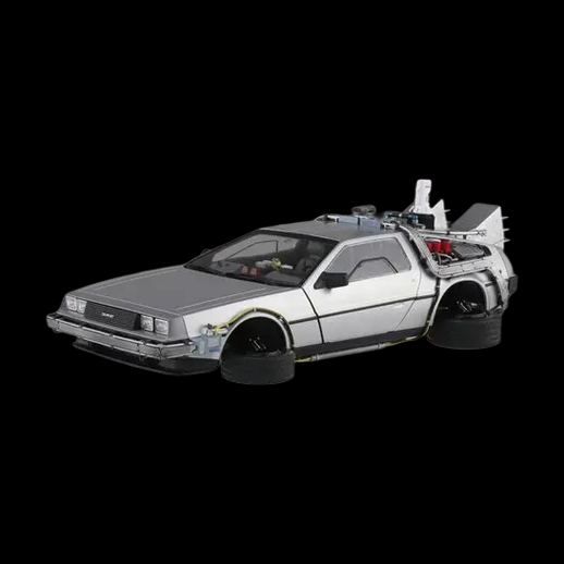 Modèle 3D gratuit voiture DeLorean rétro futuriste - modele 3D gratuit