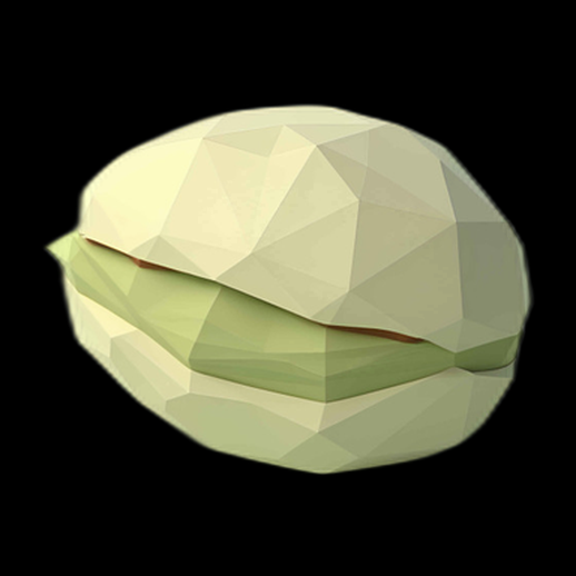 Pistache 3D Low Poly