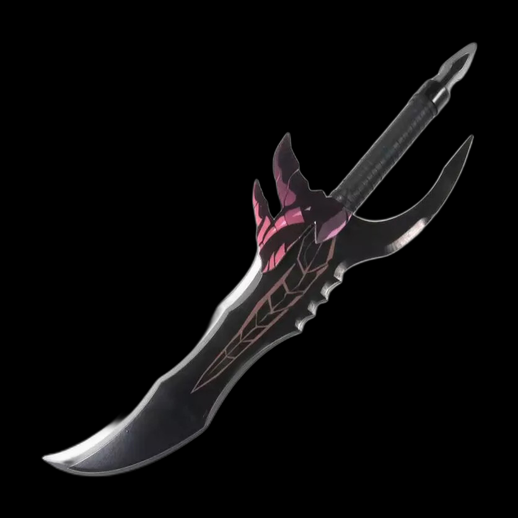 Dague fantastique 3D gratuit lame noire magique