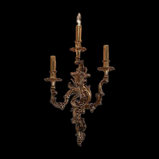 Applique murale baroque 3D gratuit chandelier