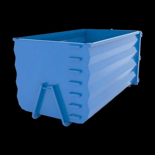 Benne industrielle 3D gratuit conteneur metal