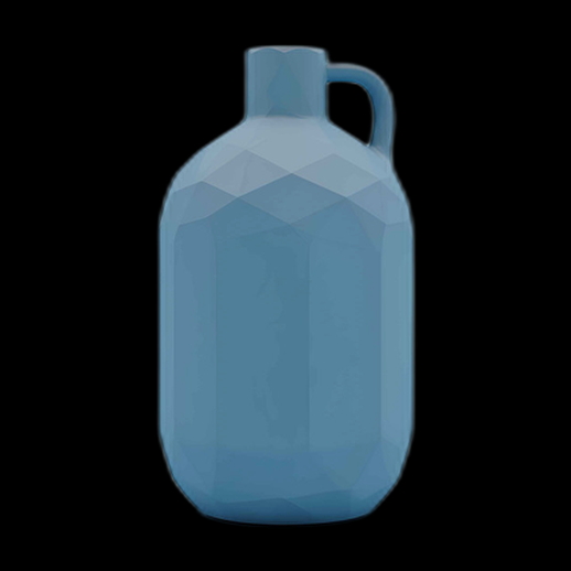 Cruche d'eau 3D bleu clair